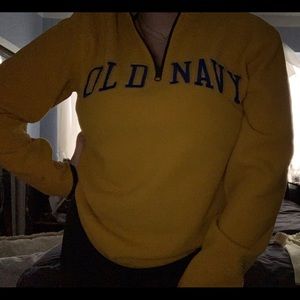 Vintage Old Navy quarter zip fleece